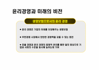 윤리경영 성공기업사례 분석과 미래-20