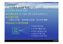 [경영전략] 기업의 다각화전략-3
