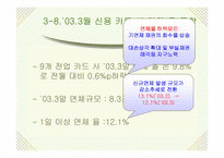 [경영학] 신용카드사 영업실적 악화와 신용불량자 급증의 해결책-12