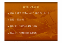 [기업분석] 광주신세계백화점 기업분석-2