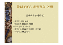 [백화점] 국내 빅3(롯데,신세계,현대)백화점의 성공전략과 발전방향-9
