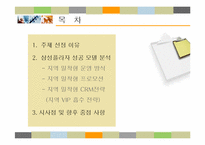 [서비스마케팅] 삼성플라자의 지역밀착형 성공모델 및 CRM활용전략-2
