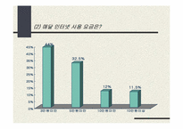 [시장조사] 인터넷서비스에 관한 설문조사-8