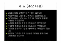 [기업경영] 기업의 성장과 발전-3