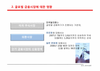 [증권시장론] 서브프라임사태의 영향- 세계와 한국에 미친 영향과 그 대응-6