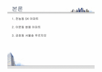 [부동산학개론] 아파트의 시장 조사 및 구입 대상 찾기-15