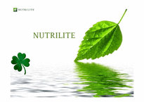 [마케팅원론] 뉴트리라이트 NUTRILITE UCC 광고전략 제안서-1
