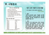 [무역상무론] LED 차량용 전구 중국시장 수출 전략-10