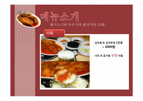 [외식산업론] 김치찜, 김치찌게 전문점 `한옥집` 소규모 외식업체 분석-9