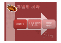 [외식산업론] 김치찜, 김치찌게 전문점 `한옥집` 소규모 외식업체 분석-11