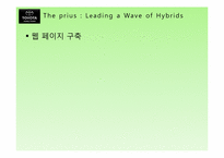 [마케팅] TOYOTA의 하이브리드카 프리우스 PRIUS 미국진출 마케팅 전략-11