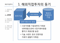[글로벌경영] 7장 해외직접투자-8