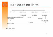 [현대사회와 회계] 사채 액면이자율, 사채수익률, 사채가격의 관계-20
