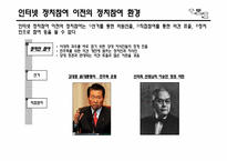[사회학] 인터넷 정치참여 행태와 한계점 극복 방안-인터넷 정치참여를 현실로 유도하기-7