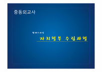 [중동외교사] 자치정부 수립 후 인티파다를 중심으로 본 팔레스타인-3