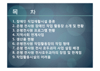 [사회복지] 장애인복지론(직업재활)-2
