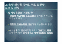 [사회복지] 장애인복지론(직업재활)-5