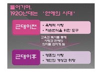 [한국어 문학] 1920-30년대 사랑을 주제로 한 시 작품 분석-3