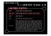 [아시아 문화] 드라마를 통한 중국 문화의 이해-5