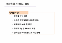 [운동과 영양] 영양소의 종류와 역할-6