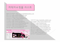 캐릭터산업을 중심으로 한 대형쇼핑몰과 전문쇼핑몰의 비교-13