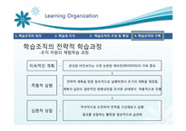[거시조직론] 학습조직과 적용사례-18