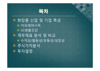 [회계원리] 아모레퍼시픽 vs LG생활건강 재무분석(~2009)-2