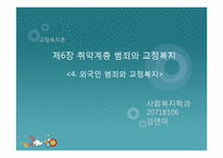 [교정복지론] 취약계층 범죄와 교정복지(장애인범죄와 교정복지)-19