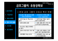 [재무관리] 금호그룹과 대우건설의 M&A 인수 사례-17