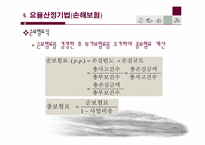 [보험경영론] 제6강 보험요율-14