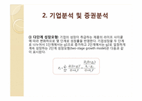 [투자론] 거시경제분석과 산업분석, 기업분석 및 증권분석-18