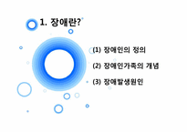 [가족관계] 장애인 가족-3