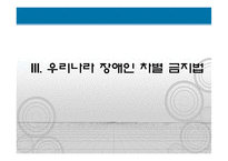 [사회복지] 외국과 우리나라의 장애인 차별 금지법 비교-13