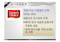 [마케팅 조사론] 믹스커피 시장에서의 테이스터 초이스 브랜드 마케팅 전략-4