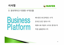 [경영학원론] 네이버 Naver의 수익모델과 차별화 마케팅 전략-18