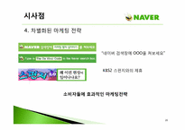 [경영학원론] 네이버 Naver의 수익모델과 차별화 마케팅 전략-20
