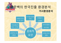[국제기업환경론] 아웃백의 사례 분석-9
