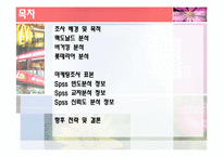[마케팅조사론] 패스트푸드점에서의 소비자경향분석과 향후 전략 개선 방안-2