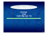대외무역법, 관세법, 외환거래법 관련 사례-1