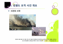 [연평도포격]북한의 연평도 포격, 왜? - 연평도 포격 사건의 배경 및 과정 조사, 군 대응 논란, 북한 도발에 대한 대책 모색 등-3