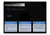 [전략경영론] 감정노동의 배경, 사례와 그 대안-20