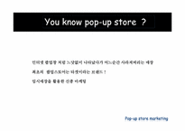 [소비자행동론] 소비자와 마케팅-팝업스토어(POP-UP STORE) 마케팅-3