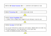 [기술경영학] 미래발전 산업 E-BOOK 산업과 어도비 Adobe의 전략과 발전방향-5