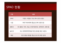 [마케팅] 스파오 SPAO 현황과 문제점 분석 및 마케팅 전략 제안-4