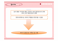 [가족학] 현대사회 가족 역할변화 실태와 장단점-3