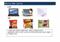 [소비자행동] 피쉬바인 다속성 태도 모델을 이용한 태도 측정-7