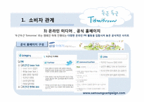 [매체전략] 삼성의 `두근두근 Tomorrow 캠페인`을 통한 온라인 PR 및 뉴 트렌드 활동 연구 분석-11