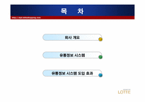 [유통정보론] 롯데백화점 유통정보화 실태-2