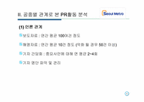 [광고전략] `서울 메트로` PR 활동 조사-5