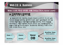 [경영정보개론] 웹 2.0 과 비즈니스(플리커, 네이버 사례중심)-14